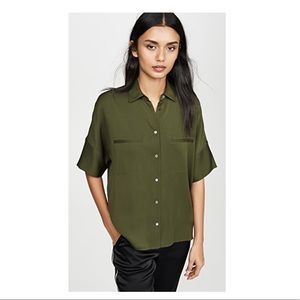 NWOT Vince silk blouse